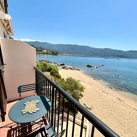 A 20min D Ajaccio, Grand 3 Personnes - Pieds Dans L'eau - Acces Direct - Vue Exceptionnelle * Casaglione