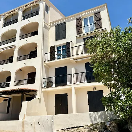 A 20min D Ajaccio, Grand 3 Personnes - Pieds Dans L'eau - Acces Direct - Vue Exceptionnelle Apartment Casaglione